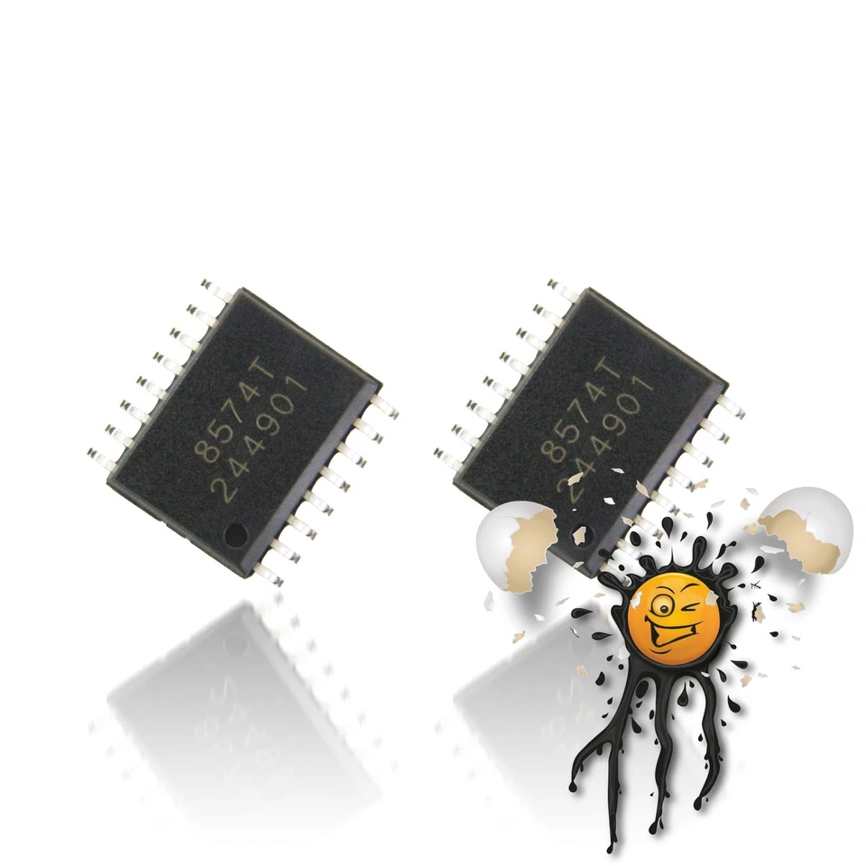 2 x Expansor de bus de E/S PCF8574AT PCF8574 I2C SOP16 IC Arduino ESP8266 extensión Foto 1 de 1