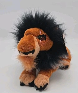 Disney Store exklusiver König der Löwen Narbe Sitzsack Plüschtier 8 Zoll Stofftier Neu mit Etikett - Bild 1 von 12
