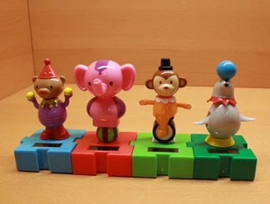 Menge 4 2014 Tier Solartänzer Zirkustiere zusammenschnappen (siehe Video) - Bild 1 von 13