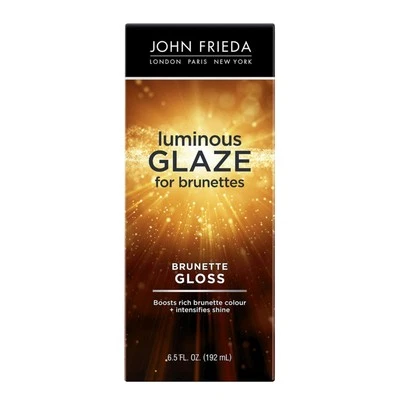 John Frieda Brillante Morena Esmalte Luminoso, Brillo de Cabello Mejora Ric Foto 1 de 4