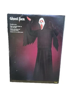 Spirit Halloween 6 Ft Ghost Face Animatronic Prop Light Up Face & Knife New - Picture 1 of 4