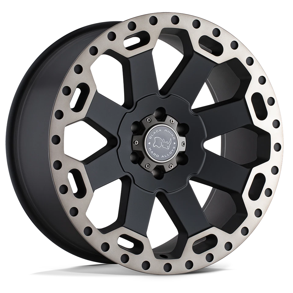 Rueda 18x9 Black Rhino WARLORD NEGRO MATE CON TINTE OSCURO MECANIZADO 6x135 (12 mm) Foto 1 de 4