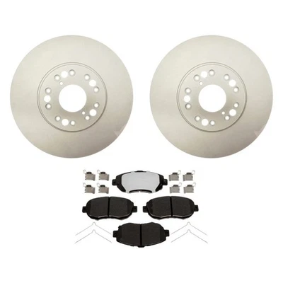 For Lexus IS300 01-05 Raybestos Element3 Plain Front Brake Kit w Hybrid Pads Foto 1 de 4