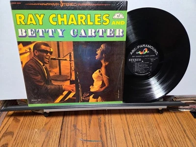 SOUL/ R & B/ BLUES/ DUET RAY CHARLES/ BETTY CARTER 1961 NEAR MINT! LP. ABC-PARAM - Image 1 of 2