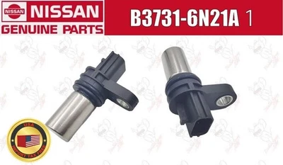 NISSAN Genuine ALTIMA SENTRA 02-06 Crankshaft Position Sensor B3731-6N21A OEM - Image 1 of 4