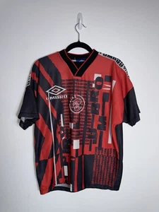 Ajax 90s Vintage Football Training Shirt Umbro Original S - Picture 1 of 4