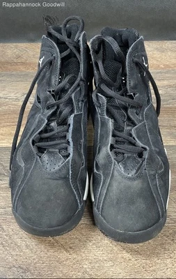 Jordan True Flight Youth Black White Basketball Sneakers Size 7Y - Image 1 of 4