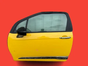 10-16 CITROEN C3 MK2 N/S/F PASSENGER NEAR SIDE FRONT DOOR YELLOW - Picture 1 of 21