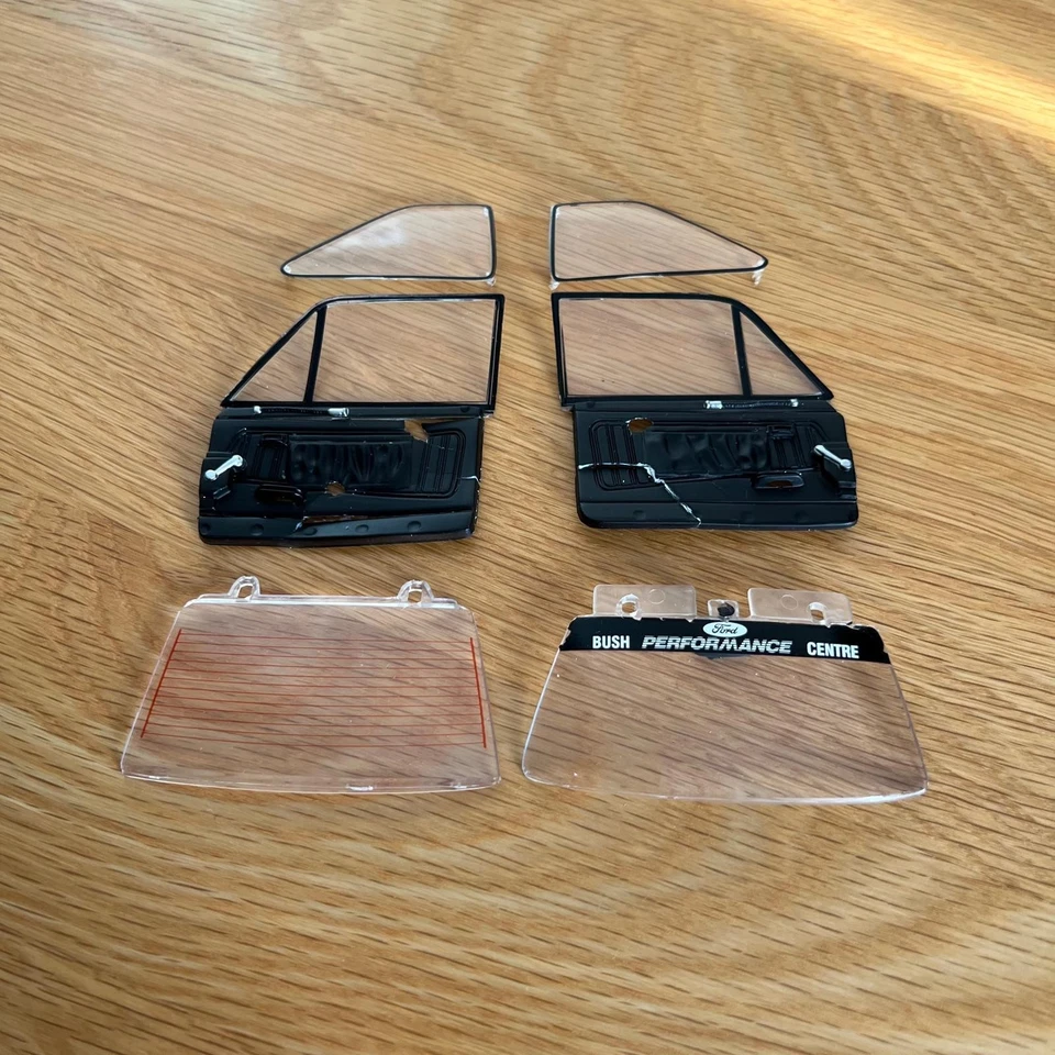 1:18 Ford Escort Mk2 Sunstar Door Cards and Windows complete, Modified, Tuning - Image 1 of 1