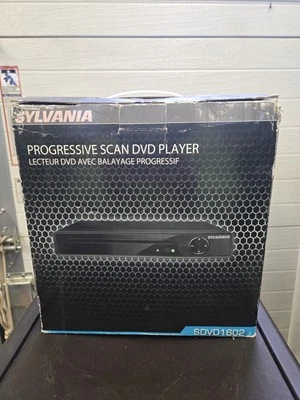 REPRODUCTOR DVD PORTÁTIL SYLVANIA 9 pulgadas modelo sdvd1602 mando a distancia Nuevo caja abierta Foto 1 de 4