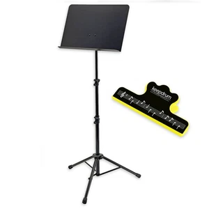K-M 11870 Notenpult Orchesterpult mit keepdrum Notenklammer - Picture 1 of 8