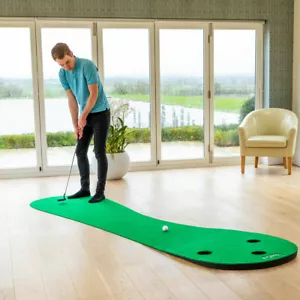 FORB Golf Putting Mat | Home Putting Mat 10ft | Golf Putting Green Practice Mat - Picture 1 of 12