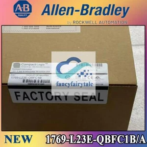 New Sealed AB 1769-L23E-QBFC1B SER B CompactLogix 5323E Controller - Picture 1 of 3