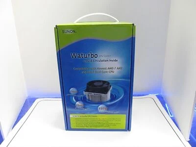 Sunon Waturbo CPU Cooler Liquid Circulation Gaming TC014-06001 Socket LGA775 CPU - Image 1 of 4