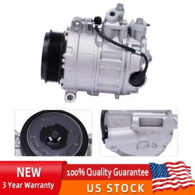 Compresor de aire acondicionado para motor Mercedes-Benz GL/ML/R 320 350 GL450 ML450 2000-2012 Foto 1 de 4