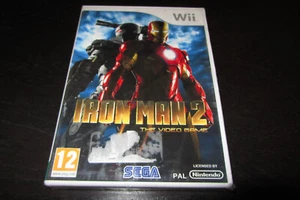 IRON MAN 2 THE VIDEOGAME NINTENDO Wii  PAL NEW SEALED - Picture 1 of 6