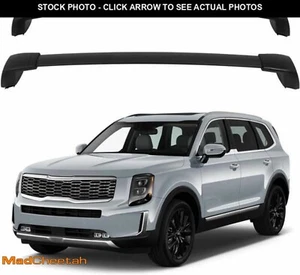 Roof Rack Cross Bars For Kia Telluride 4-Door 2020-2022 Luggage Cargo Carrier - Picture 1 of 3