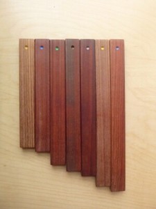 Choroi Wooden Tone Bar Set: 7 Tones