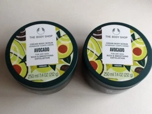 Beauty Paket The Body Shop Avocado Body Scrub 2x 250ml NEU OVP - Bild 1 von 2