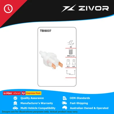 New Genuine TRIDON Stop Light Switch For Toyota Lexcen #TBS037 - Image 1 of 4