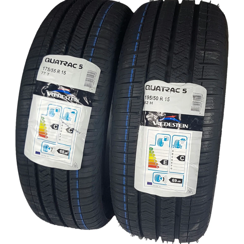 GANZJAHRESREIFEN smart fortwo 451 Vredestein Vorderachse 175 Hinterachse 195 - Bild 1 von 4