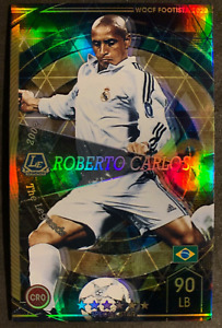 2020 Panini WCCF Footista Legends 2002 Roberto Carlos Real Madrid refractor card