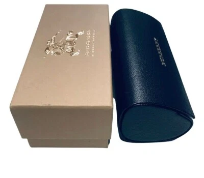 Nuevo Auténtico Estuche para Gafas Burberry Negro LWH 16X5,5X3 cm Foto 1 de 3
