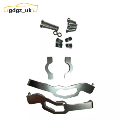 Silver Snowmobile Straight Bar Handguard Mount for 2016-19 Rush/SWITCHBACK INDY - Image 1 of 4