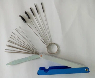 For Motorcycle ATV 18PCS Carburetor Carb Jet Cleaning tools Set Wire Cleaner Kit - Image 1 of 4