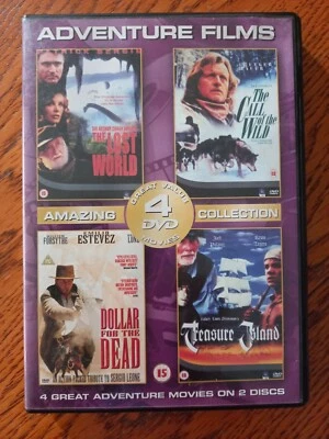 LOST WORLD / CALL OF THE WILD / DOLLAR FOR THE DEAD / TREASURE ISLAND DVD  - Image 1 of 2