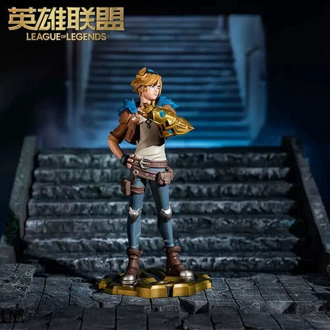 Game League of Legends Official Statue Ezreal the Prodigal Explorer Figure Model Cover