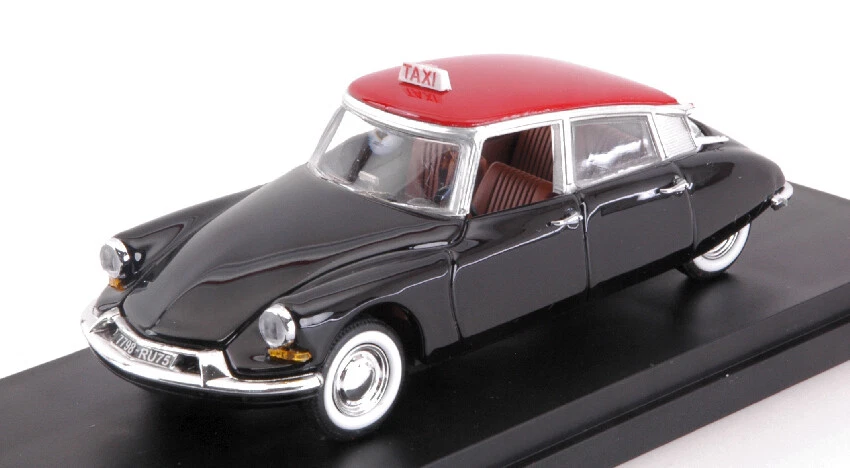 Modellino auto taxi scala 1:43 Rio  CITROEN DS 19 TAXI PARIS diecast modellismo - Immagine 1 di 1