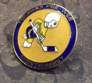 AHGM Montmagny Tournoi Pee Wee Hockey Vintage Pin Anstecker  - Bild 1 von 4