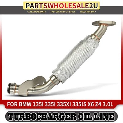 Масляный трос заднего турбокомпрессора для BMW 135i 335i 335xi 335is 1 серия M 11427562800 - Изображение 1 из 4