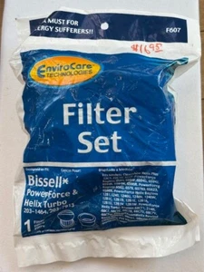 Bissell EnviroCare Vacuum Filter Set-Bissell PowerForce & Helix Turbo, F607 - Picture 1 of 1
