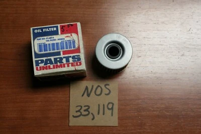 Parts Unlimited Oil Filter 01-0014 Honda — 第 1/4 张图片