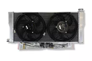 ALU Kühler Peugeot 205 Rallye 1,3L + 2 Lüfter 160W ! Aluminium Wasser - Bild 1 von 1