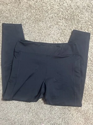 Leggings para mujer marca rosa color negro talla XL Foto 1 de 3