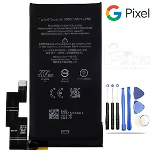 Batteria originale Google Pixel 6 Pro G63QN 5003mAh + attrezzi omaggio - Foto 1 di 6
