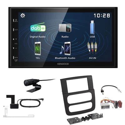 Kenwood 2DIN DAB+ Autoradio für Dodge RAM 2002-2006 schwarz - Bild 1 von 4