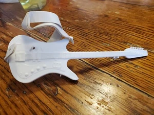Vintage Donny & Marie Osmond Doll Replacement Guitar White 1970s Accessories - Picture 1 of 4