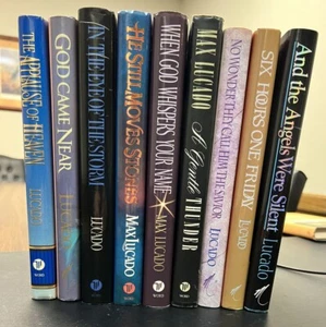 9 Book Lot | By Max Lucado | 1986-1995 | Classic Works | Titles In Desc/Pictures - Picture 1 of 13