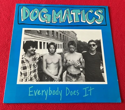 Dogmatics EVERYBODY DOES IT LP Thayer Street Homestead Records Boston - Image 1 of 3
