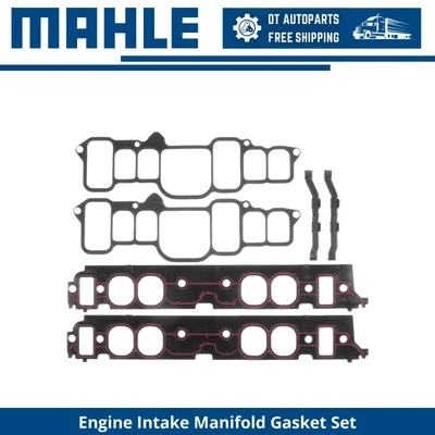 Комплект прокладок впускного коллектора двигателя Mahle для 96–99 Chevrolet K2500 Suburban 7,4 л - Изображение 1 из 3