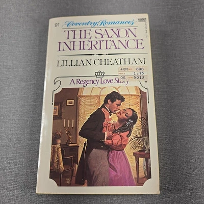 Saxon Inheritance by Lillian Cheatham 1981 Vintage Paperback Book Fawcett Foto 1 de 4