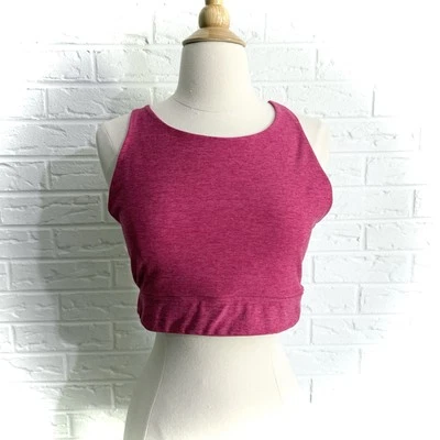 Beyond Yoga Spacedye Enlighten Long Line Bra Cranberry Heather Size Large - Image 1 of 3