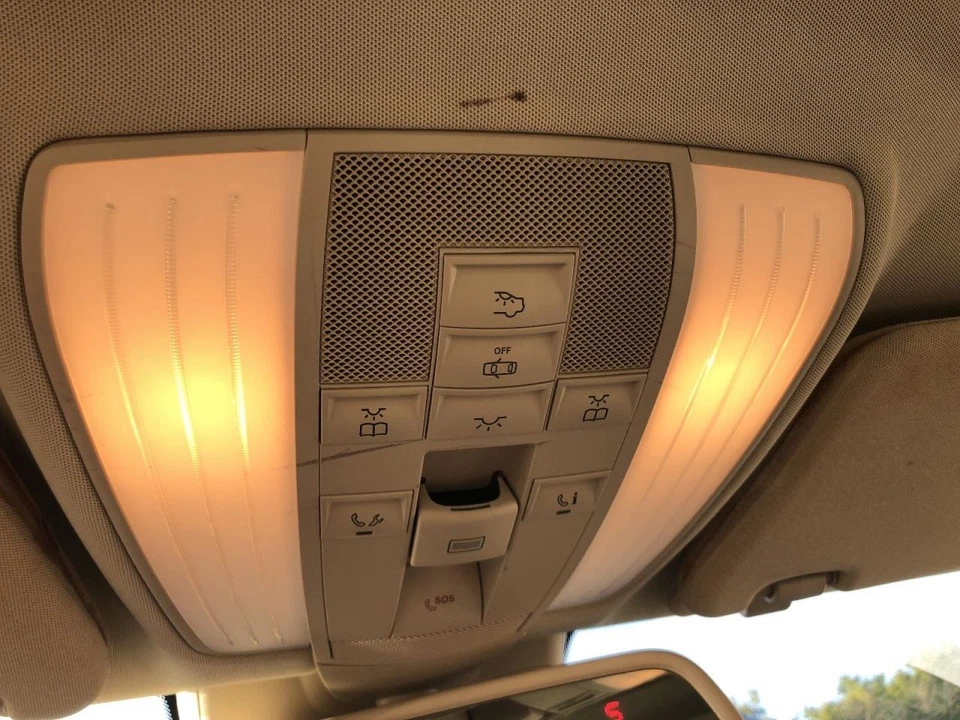 Mercedes Benz E350 2011 2012 2013 techo consola superior luces de mapa bronceadas 902874 Foto 1 de 1