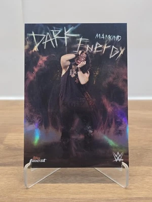 2025 Topps Finest WWE - Mankind DARK ENERGY CASE HIT #DE-MKD - Image 1 of 2