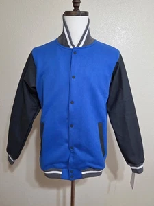 Nike Leatherman's jacket Sz Small Blue And Gray  - Picture 1 of 10