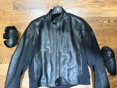Chaqueta de cuero Belstaff Café Racer grande Foto 1 de 4
